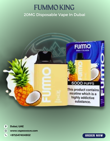 FUMMO KING 20MG Disposable Vape