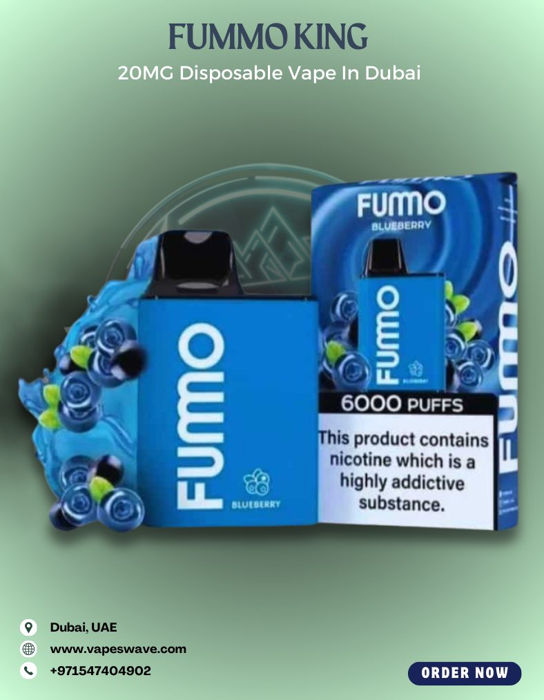 FUMMO KING 20MG Disposable Vape in Dubai